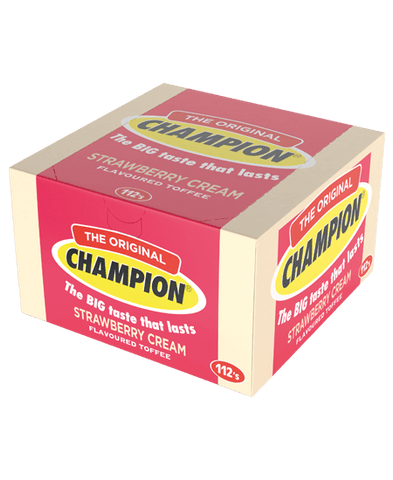 Champion - Toffees - Strawberry Cream - 112 units