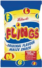 Willards - Crisps/Chips - Flings - 150g Packet