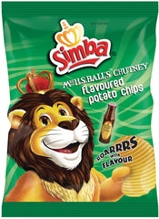 Simba - Crisps/Chips - Mrs Ball's Chutney - 125g Packet