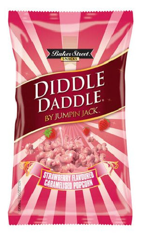Diddle Daddle - Coated Popcorn - Strawberry - 150g Bags