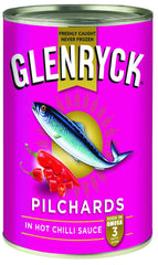 Glenryck - Pilchards - in Chilli Sauce - 410g Tins