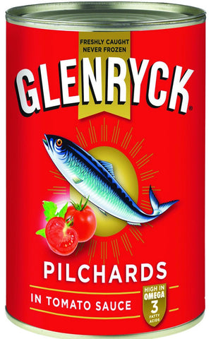 Glenryck - Pilchards - in Tomato Sauce - 400g Tins