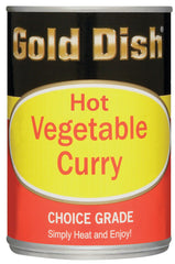 Gold Dish - Hot Curry Vegetable - 415g Cans