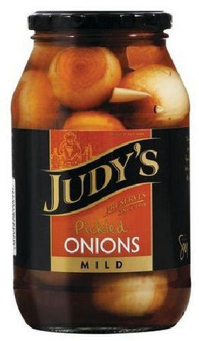 Judy's - Pickled Onions - Mild - Small - 410g Jar