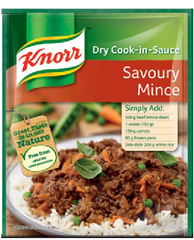 Knorr - Cook-in-Sauce - Savoury Mince - 48g Sachets