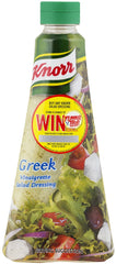 Knorr - Vinagrette Salad Dress - Greek - 340ml Bottles