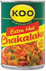 Koo - Chakalaka - Extra Hot - 410g Tins