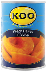 Koo - Peaches - Halves - 410g Cans