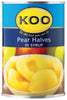 Koo - Pear Halves - 410g Cans