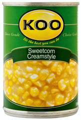 Koo - Sweetcorn - Creamstyle - 415g Tins