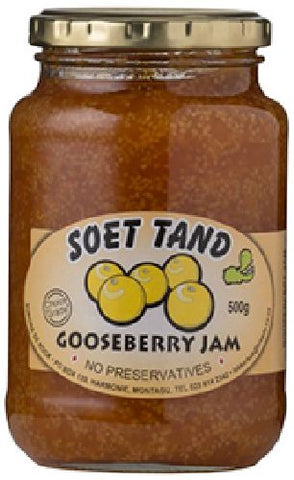 Lekkerbek (Soet Tand) - Jam - Gooseberry - 500g Jars