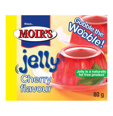 Moirs - Instant Jelly - Cherry - 80g Box