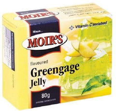 Moirs - Instant Jelly - Greengage - 80g Boxes