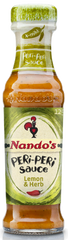 Nando's - Sauces - Peri Peri Sauce - Lemon & Herb - 250ml Bottles