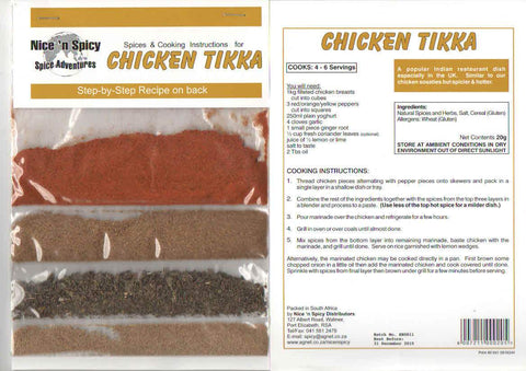 Nice 'n Spicy - Chicken Tikka - Sachet