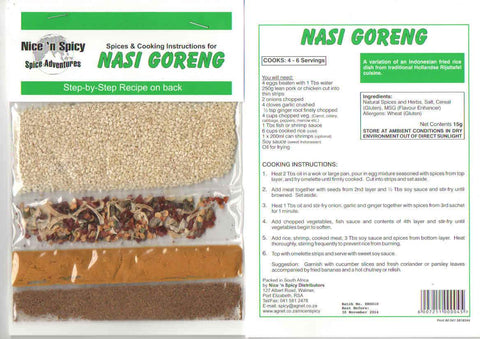 Nice 'n Spicy - Nasi Goreng - Sachets