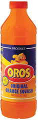 Oros - Orange Squash Flavour - 1 Litre Bottles