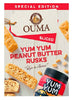 Ouma - Rusks - Yum Yum Peanut Butter flavour