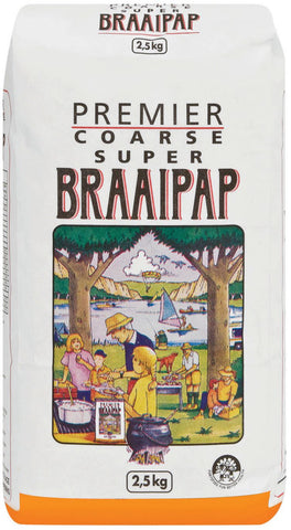Premier - Braai Pap - Coarse, Super - 2.5kg Bag