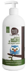 Pure Beginnings - Soothing Baby Wash & Shampoo with Organic Boabab - 500ml Bottle