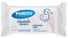 Purity - Elizabeth Anne's - Mild Baby Soap - 100g Bars