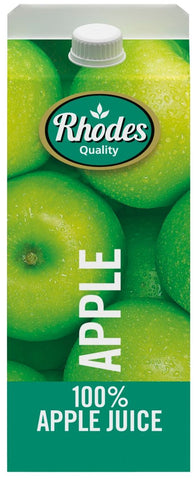Rhodes - Fruit Juice - Apple - 1 Litre Carton