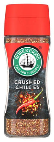 Robertsons - Crushed Chillies - Bottle - 38g Bottle