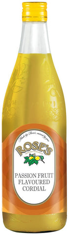 Roses - Cordial - Passion Fruit - 750ml Bottles