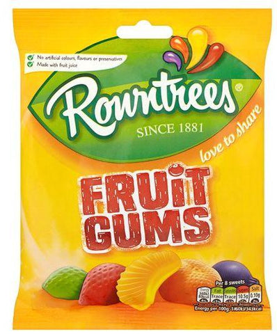 Rowntree - Fruit Gum Bag - Medium - 150g Bag