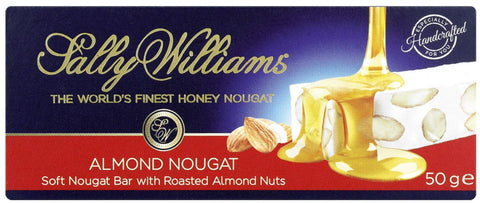 Sally Williams - Nougat Almond - 50g Bar