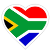 Salt Stickers - SA Flag Heart - Sticker