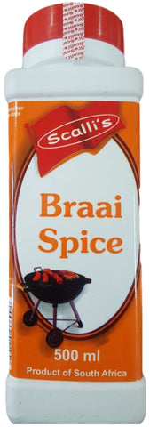 Scalli's - Braai Spice - 500ml Bottle