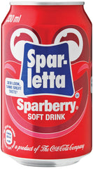 Sparletta - Sparberry Soft Drink - 330ml Cans