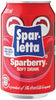Sparletta - Sparberry Soft Drink - 330ml Cans