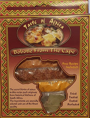Taste of Africa - Spice Pack with Recipe- Bobotie from the Cape - 60g Pack