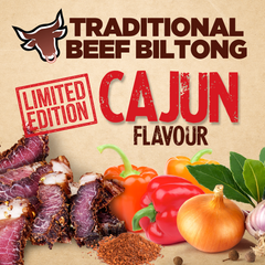 Traditional Biltong - "Cajun" flavour (Limited Edition)