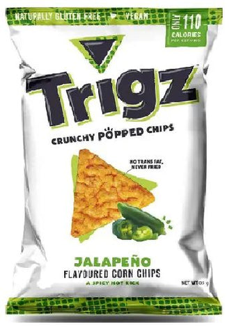 Trigz - Corn Chips - Jalapeno - 85g