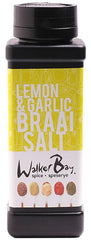 Walker Bay - Spice - Lemon & Garlic Braai Salt - 300g Bottle