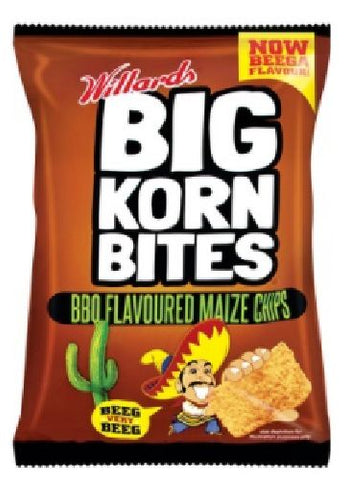 Willards - Big Korn Bites - BBQ - 120g