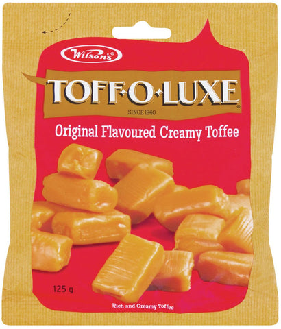 Wilsons - Toffe-O Luxe - Original - 125g Bag